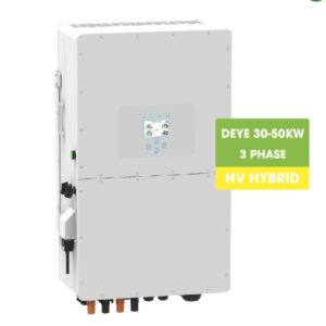 Biến tần áp cao Hybrid DEYE 30-50KW 3 pha, model SUN-30-50K-SG01HP3-EU-BM3/4