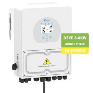 Biến tần Hybrid DEYE 6KW 1 pha, model SUN-6K-SG04LP1-EU